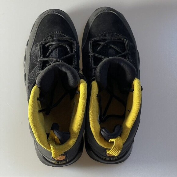 Air Jordan 9 Retro Nike Tennis Shoes High Top Dark Charcoal Sneaker Kids Size 3Y - Picture 5 of 12